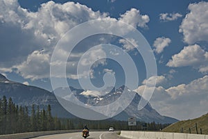 A view of the Bow Valley Parkway. Ã£â¬â¬Ã£â¬â¬Banff National Park, AB Canada photo